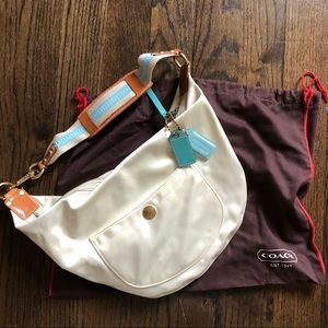 Coach Satin Hobo! Gently Used.